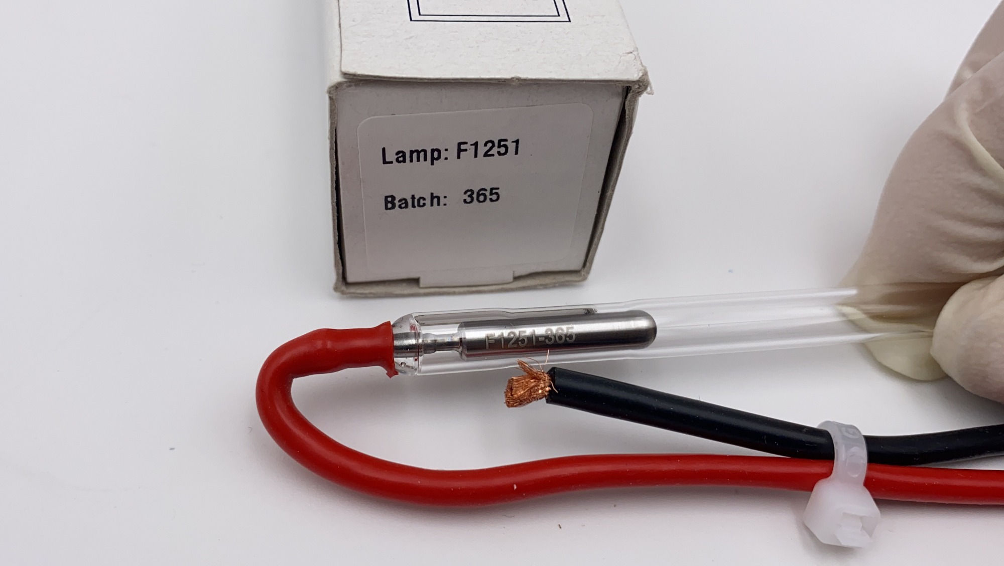 IPL xenon flash lamp UK Firstlight, F1251, 7*50*110, with wires cathode ...